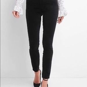Gap true skinny high rise velvet jeans